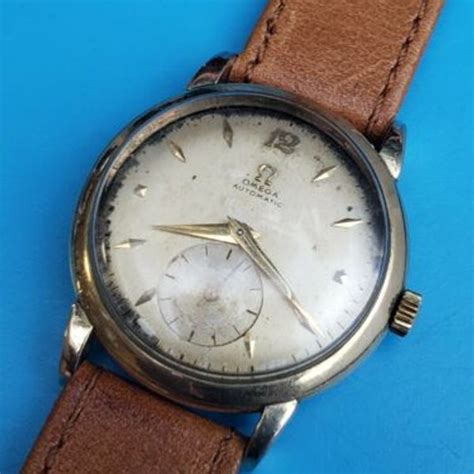 Vintage Omega 1947 Automatic Bumper Cal 342 Ref F6231 14k 